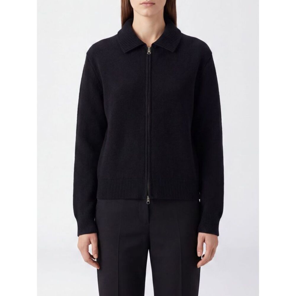 Lisa Yang Women Lisa Yang Pure Cashmere Zip-Up Polo Jumper